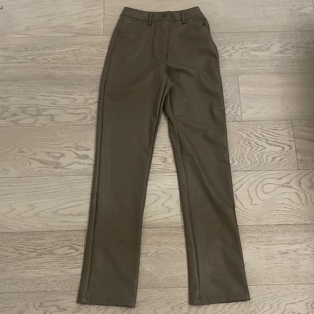 Light Brown Leather Pants